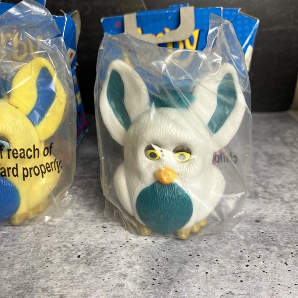 Furby Lot Of 3 Toys 2005 Burger King Hasbro New in Package - Picture 2 of 6